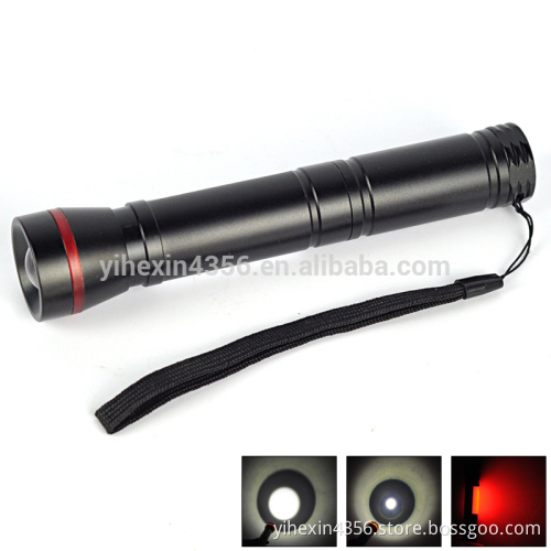 1W 700 Lumens Zoom LED Camping Lantern Flashlight